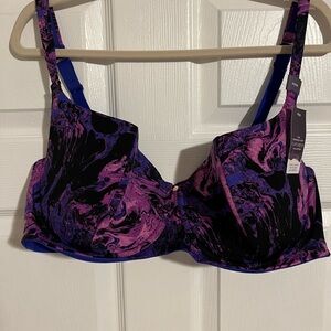 Cacique Lightly Lined Seriously Sexy Scoop Balconette Bra